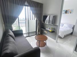 Comfy WIFI place @Manjalara 5Min to Desa Park City, hotel met parkeren in Kuala Lumpur