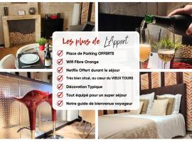 "L'Appart" Vieux Tours - Charme - Place Plumereau - Arrivée Autonome, khách sạn ở Tours