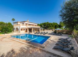 Villa Can Tosam Meiga, отель в городе Калес-де-Майорка