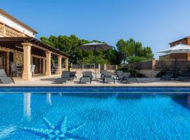 Villa Can Tosam Meiga, stuga i Calas de Mallorca