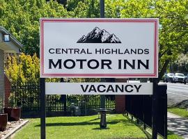 Central Highlands Motor Inn, gisting í Kyneton