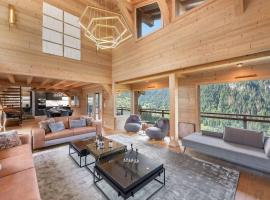 Black Diamond - Chalet - BO Immobilier- Reduced prices on ski passes Châtel & Portes du Soleil, viešbutis mieste Šatelis