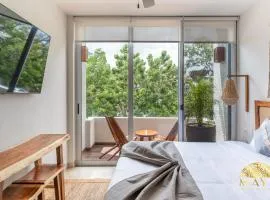 NHOA 311A Lux 2BR Condo Pool View in Aldea Zama