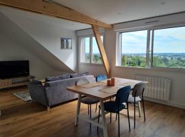 Appartement avec vue, hotel in Fougères