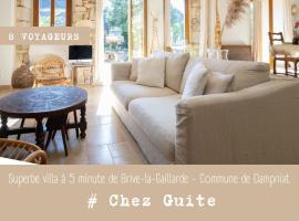 #Villa ChezGuite - Atypique - Spacieuse - Lumineuse, hotel na may parking sa Dampniat