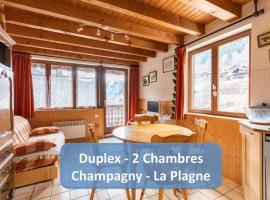 Paradiski - Flat with mountain views, hotel in Champagny-en-Vanoise