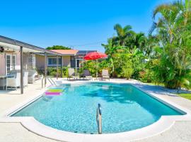 Cozy 60's home, city & canal located, vakantiehuis in Cape Coral