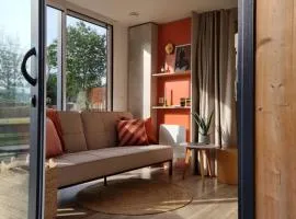 Tiny house aan het Zuidlaardermeer - vlakbij Groningen
