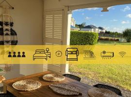 Le Baileys - Spacieux appartement en rez-de-jardin vue lagon, hótel í Marigot