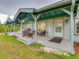 Secluded Port Angeles Home with Deck and Gas Grill!