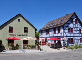 Café Landart im Thüringer Finistère, lacný hotel v destinácii Plaue