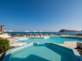 Hotel Haris on the beach, 3 tähden hotelli kohteessa Agia Marina Nea Kydonias