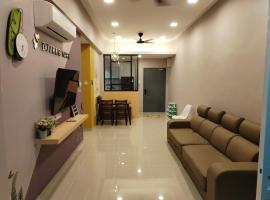 Double Nine Homestay - Sri Indah Condominium, hotel con jacuzzi en Sandakan