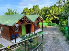 Bungalow charmant à Petit-Bourg avec jardin privé