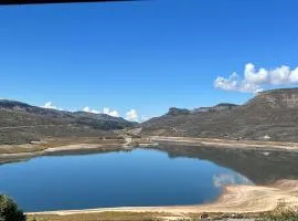 Sapinero Village Campground on Blue Mesa
