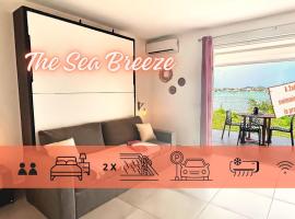 Le Sea-Breeze - Beau studio piscine VUE LAGON, bolig ved stranden i Marigot