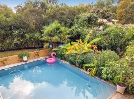 Stunning Home In Lge-cap-ferret With Outdoor Swimming Pool