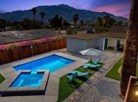 New!Palm Springs Windmill Villa-Pool/Spa/Golf/View, casa rústica em North Palm Springs