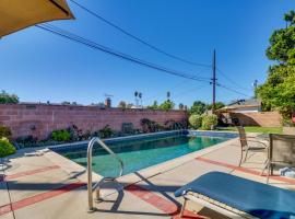 North Hills Oasis with Private Pool and Fireplace!, hotel with pools in North Hills