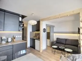 Sublime 2P 5 pers rénové, ski aux pieds, wifi - FR-1-178-2