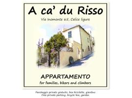 A ca' du Risso - Appartamento - Sea & outdoor for families, bikers and climbers อพาร์ตเมนต์ในCalice Ligure