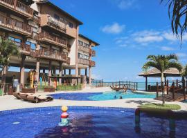 APARTAMENTO 05 - PÉ NA AREIA - BARRA BALI - AL, hotel with jacuzzis in Barra de São Miguel