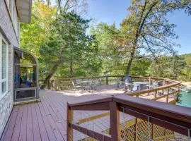 Waterfront Eureka Springs Vacation Rental with Deck