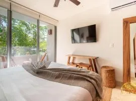 NHOA 209B Lux 1BR Condo Pool View in Aldea Zama