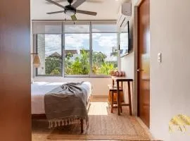 NHOA 305A Lux 2BR Condo Pool View in Aldea Zama
