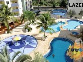 Apto 8 pessoas Exelente P. Q Aqtico Caldas Novas