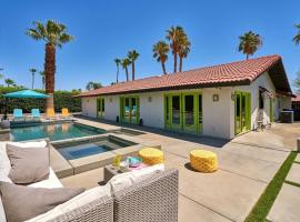 Pineapple Splash! Complete Privacy! Salt Pool!, villa i Palm Springs