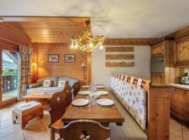 Duplex lumineux à Méribel avec accès piscine et spa, proche pistes et commerces - FR-1-566-39、Les Alluesのホテル