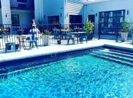 St Louis Staycation Destination, hotel with pools in Pacific