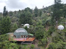 Glamping El Edén Guasca Cundinamarca, rodinný hotel v destinaci Guasca