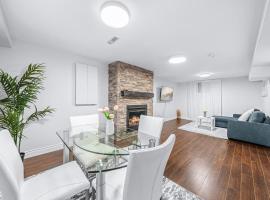 1BR+ Sofa Bed & Cozy Fireplace, apartamento en Barrie