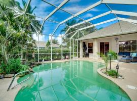 Spa viesnīca Ranch-Style Florida Retreat with Pool and Lanai pilsētā Merritt Island