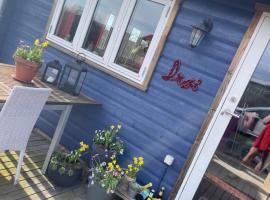 Norsk bjælkehytte med fibernet: Slagelse şehrinde bir tatil evi
