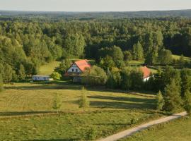 Klarysewo Slow Mazury przy lesie, Hotel in Mrągowo