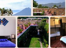 Tzunun Hostel, pensionat i Antigua Guatemala