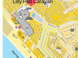 LillyPad Caravan，塞爾西的附設泳池的飯店