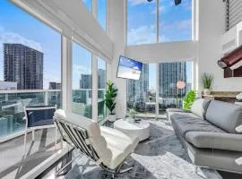 Iconic 2 BR LOFT Brickell-Stunning views