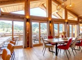 Apt Le Rocher - close to town with Hot tub for 8ppl+2kids