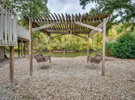 Riverfront Brookston Retreat w/ Deck & River Tubes