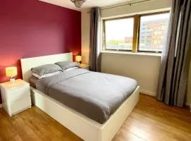 One bedroom with Great city views