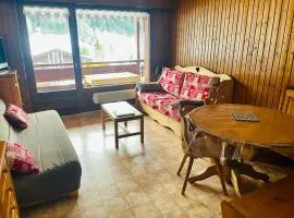Studio cosy 4 pers. proche centre, balcon, parking privé, 700m pistes ski, navette gratuite - FR-1-467-118