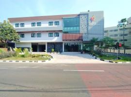 Urbanview Wisma Wirasatya Akpol Semarang by RedDoorz, hotelli kohteessa Candi