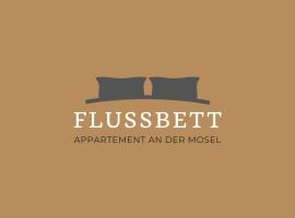 Flussbett - Appartement an der Mosel, hotel con parking en Mehring