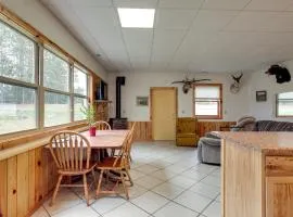 Boat Dock and Fire Pit Lakefront Monico Home!