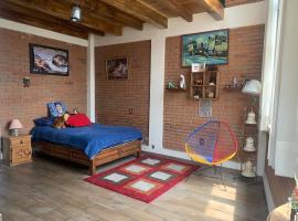 Hermoso LOFT rustico, habitación en casa particular en Tenancingo de Degollado