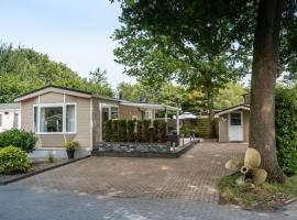 Chalet Jagershut K 6 op park Mooi Oavelt., chalet di Havelte